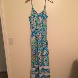 Lilly Pulitzer Deanna Sea Soirée Maxi Dress